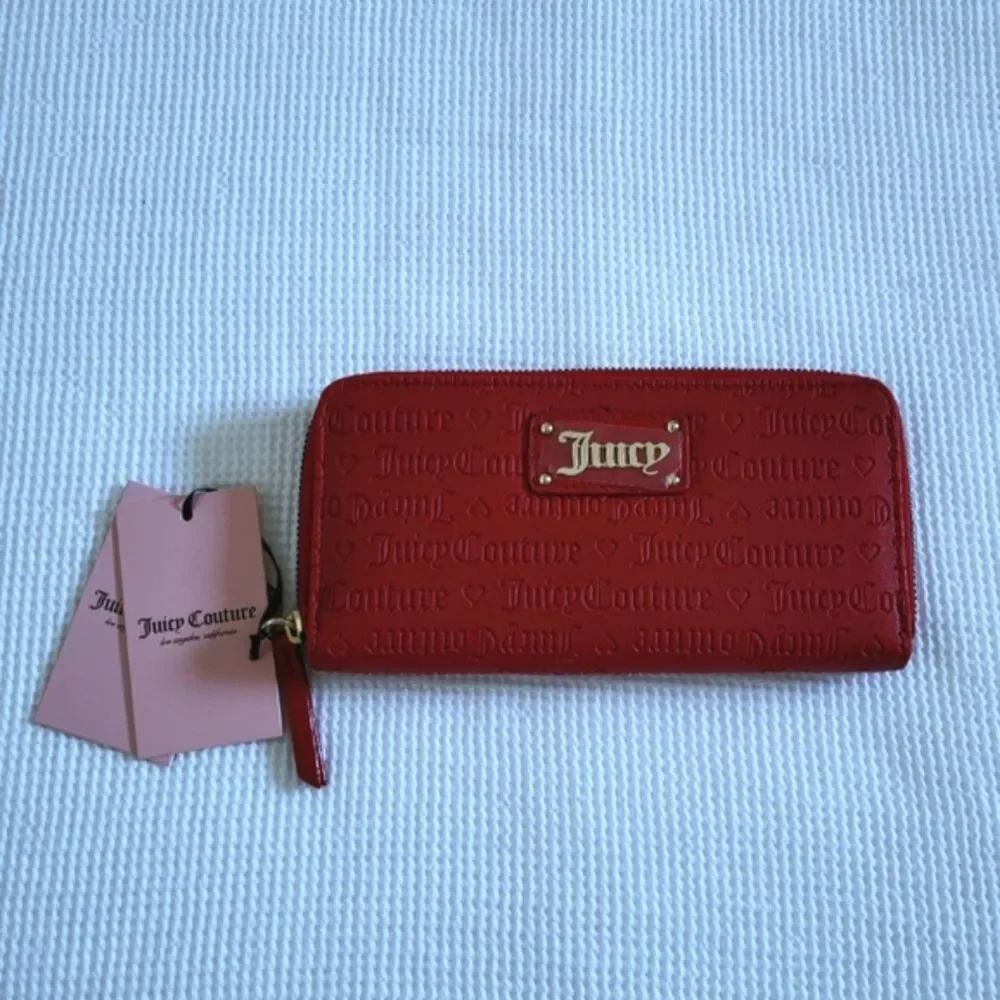 Juicy🍊 Couture Lipstick💄 Red♥️ Heart and Soul Wallet - NWT